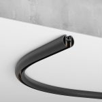 Mini Magnetic Шинопровод накладной Round (черный) (600?) 85166/00