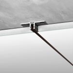 Mini Magnetic Шинопровод встраиваемый под ГКЛ 12,5 мм (черный) (2м) 85170/00