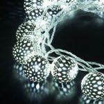 Гирлянда нить хром перламутровый с эффектом мерцания 2,8м IP20 400-003 хром/белый с эффектом мерцания — изображение 2