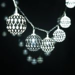 Гирлянда нить хром перламутровый с эффектом мерцания 2,8м IP20 400-003 хром/белый с эффектом мерцания — изображение 3