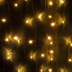 Гирлянда занавес на ель теплый белый 0,45*1,5м IP20 200-003 теплый белый — изображение 5