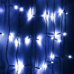 Гирлянда занавес на ель белый 0,45*1,5м IP20 200-003 белый — изображение 4