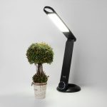 Լեդ լամպ աշխատանքային սեղանի համար՝ անլար լիցքավորմամբ 80428/1 սև - Image 7