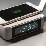 Լեդ-մեջի սեղանի լամպ անլար լիցքավորման և համեմատիչի 80505/1 սպիտակ - Image 2