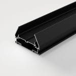 Алюминиевый профиль для монтажа в натяжной потолок однофазного шинопровода черный (2м) 85234/00 — изображение 6