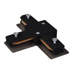 TRC-1-1-T-BK / Коннектор Т-образный для однофазного шинопровода (черный) — изображение 2