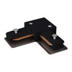 TRC-1-1-L-BK / Коннектор угловой для однофазного шинопровода (черный) — изображение 2