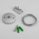 TRF-1-200-CH / Набор для подвеса хром (2 м.) — изображение 3