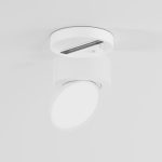 TRAF-1-WH / Разъем (коннектор) одноместный для однофазного трекового светильника белый — изображение 3