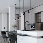 Штанга для однофазного шинопровода черный (500-1000мм) 85136/00 — изображение 6