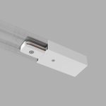 TRP-1-1-WH / Ввод питания и заглушка торцевая для однофазного шинопровода (белый)