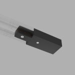 TRP-1-1-BK / Ввод питания и заглушка торцевая для однофазного шинопровода (черный)