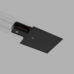 TRPF-1-BK / Ввод питания и заглушка торцевая для однофазного встраиваемого шинопровода (черный)