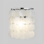 Бра с перламутром 60005/1 хром/перламутр