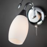 Бра с плафоном и выключателем 22080/1 хром — изображение 3