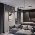 Esthetic Magnetic Декоративная стойка с коннектором  h606mm MEDIUM 85153/00 — изображение 2