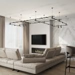 Esthetic Magnetic Шинопровод накладной (черный) (2 м) 85137/00 — изображение 6