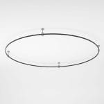 Esthetic Magnetic Шинопровод Round (черный) (1800?) 85218/00