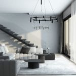 Esthetic Magnetic Шинопровод с тросовыми креплениями Round (черный) (800?) 85138/00 — изображение 6