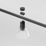 Esthetic Magnetic Трековый светильник 3W 3000K  (чёрный) 85118/01 — изображение 3