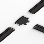 Flat Magnetic Четырёхсторонний соединитель для накладного шинопровода (чёрный) 85003/00 — изображение 5