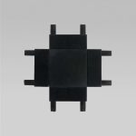 Flat Magnetic Четырёхсторонний соединитель для накладного шинопровода (чёрный) 85003/00 — изображение 3