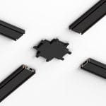 Flat Magnetic Коннектор для четырёхстороннего соединителя накладного шинопровода (чёрный) 85004/00 — изображение 7