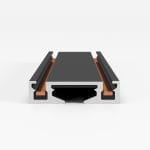 Flat Magnetic Шинопровод накладной (2м) чёрный 85129/00 — изображение 2