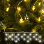 Մորթիկով гирլանդ, տաք սպիտակ, 1,8*0,5մ, IP20, 100-002, տաք սպիտակ