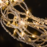 Մորթիկով гирլանդ, տաք սպիտակ, 1,8*0,5մ, IP20, 100-002, տաք սպիտակ - Image 3