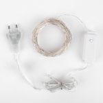 Гирлянда нить "роса" теплый белый 10М IP20 400-009 — изображение 5