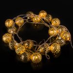 Гирлянда нить золото/теплый белый с эффектом мерцания 2,8м IP20 400-003 золото/теплый белый с эффектом мерцания — изображение 3