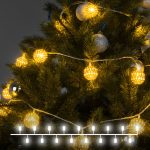 Гирлянда нить золото/теплый белый с эффектом мерцания 2,8м IP20 400-003 золото/теплый белый с эффектом мерцания — изображение 2