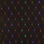 Новогодняя гирлянда сеть мульти 1,5*1,5м IP20 300-001 мульти — изображение 2