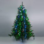 Гирлянда занавес на ель мульти 0,45*1,5м IP20 200-003 мульти — изображение 2