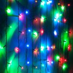 Гирлянда занавес на ель мульти 0,45*1,5м IP20 200-003 мульти — изображение 7
