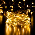 Гирлянда занавес "Роса" теплый белый 2*3м IP20 200-004 теплый белый — изображение 2