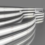 Лента светодиодная 480Led 14W IP68 4200K дневной белый, 5м COB 24V 480Led 14W IP68