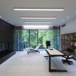 Линейный светодиодный накладной односторонний светильник 128см 25W 4200K матовое серебро (101-100-30-128) — изображение 3