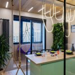 Линейный светодиодный встраиваемый светильник 53см 10W 3000K матовое серебро (101-300-53) — изображение 5