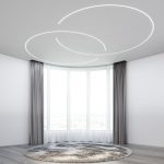 LL-2-ALP024 Встраиваемый гибкий алюминиевый профиль под ГКЛ 9,5мм (под ленту до 9,5mm) LL-2-ALP024 — изображение 5