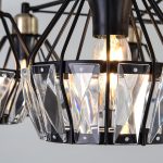 Люстра потолочная лофт 70075/8 черный — изображение 2