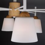 Люстра потолочная с плафонами 70085/8 белый — изображение 2