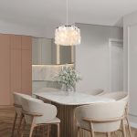 Люстра с перламутром 60005/3 хром / перламутр — изображение 4