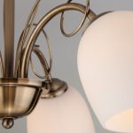 Люстра с плафонами 30107/3 античная бронза — изображение 2