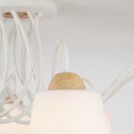 Люстра с плафонами из матового стекла 70062/8 белый — изображение 3