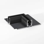 Mini Magnetic Коннектор угловой для встраиваемого шинопровода (черный) 85177/00 — изображение 2