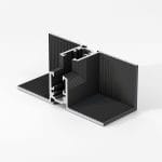 Mini Magnetic Коннектор угловой внутренний для встраиваемого шинопровода (черный) 85178/00 — изображение 2