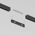 Mini Magnetic Прямой коннектор (черный) 95131/00 — изображение 3