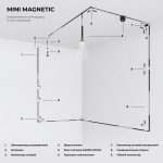 Mini Magnetic Трековый светильник 12W 3000K (черный) 85208/01 — изображение 4